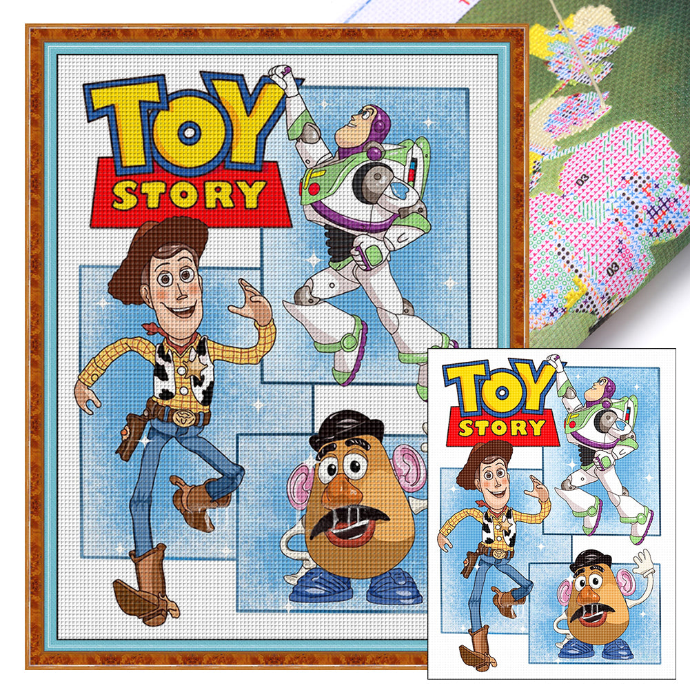 Toy Story - 11CT Stamped Cross Stitch 50*65CM