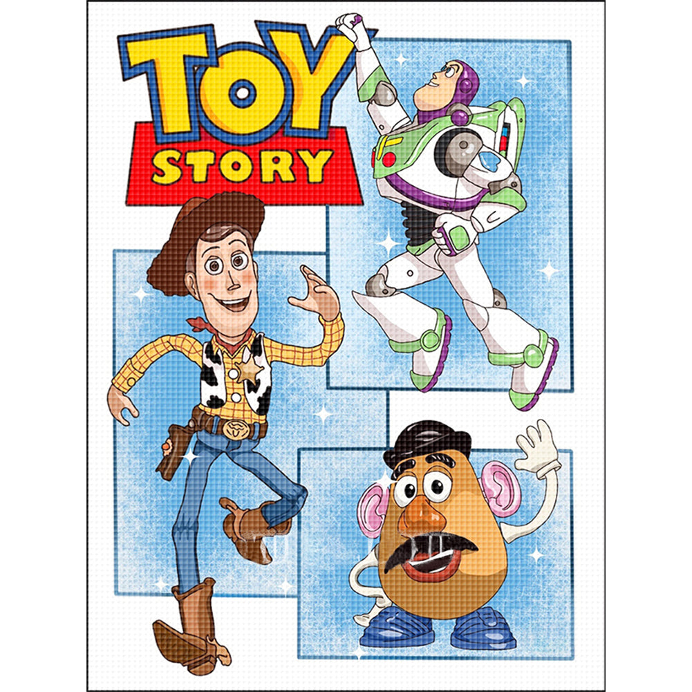 Toy Story - 11CT Stamped Cross Stitch 50*65CM