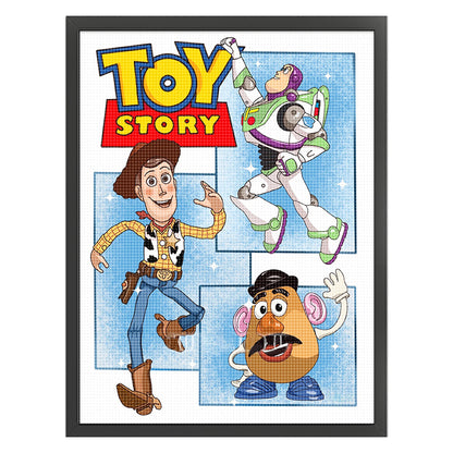 Toy Story - 11CT Stamped Cross Stitch 50*65CM