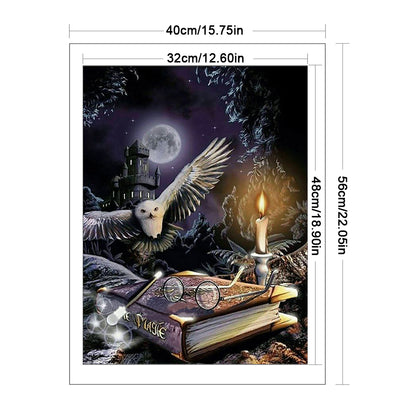 Harry Potter Owl - 11CT Stamped Cross Stitch 40*56CM