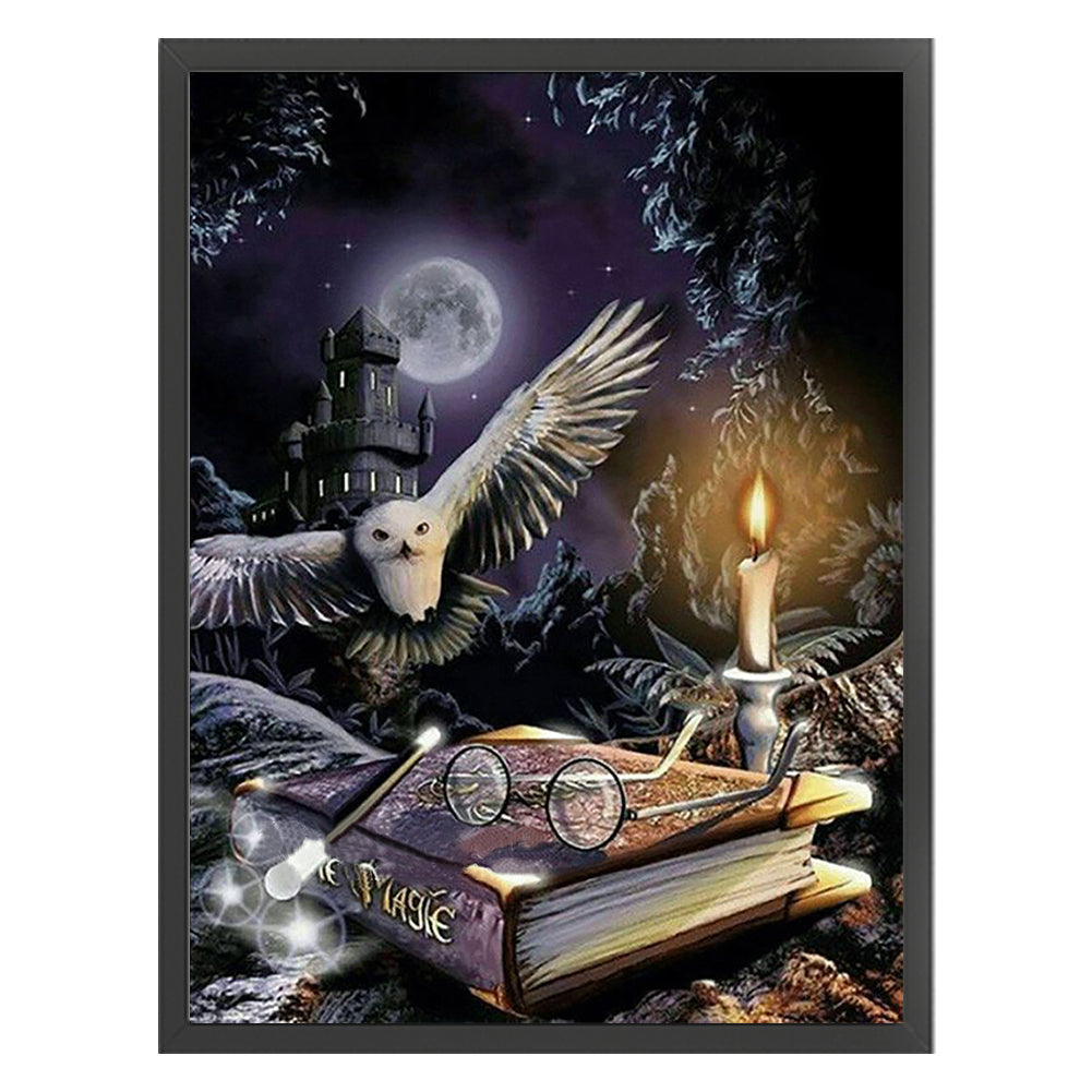 Harry Potter Owl - 11CT Stamped Cross Stitch 40*56CM