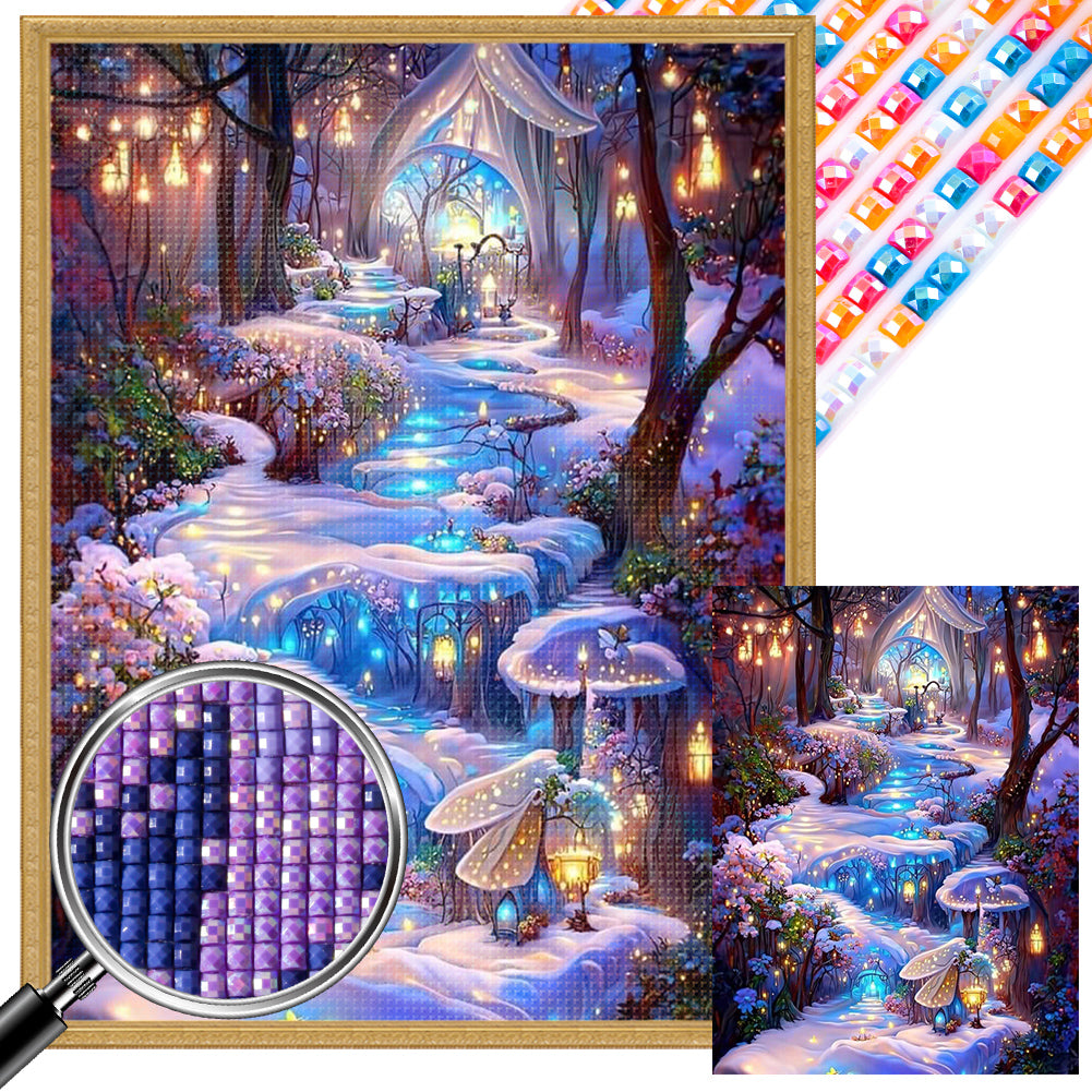 Dreamland - Full AB Square Drill Diamond Painting 30*40CM