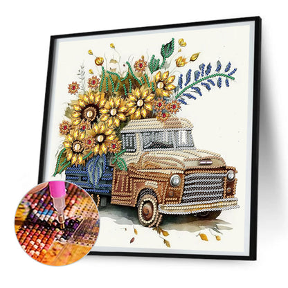 Floats - Special Shaped Drill Diamond Painting 30*30CM