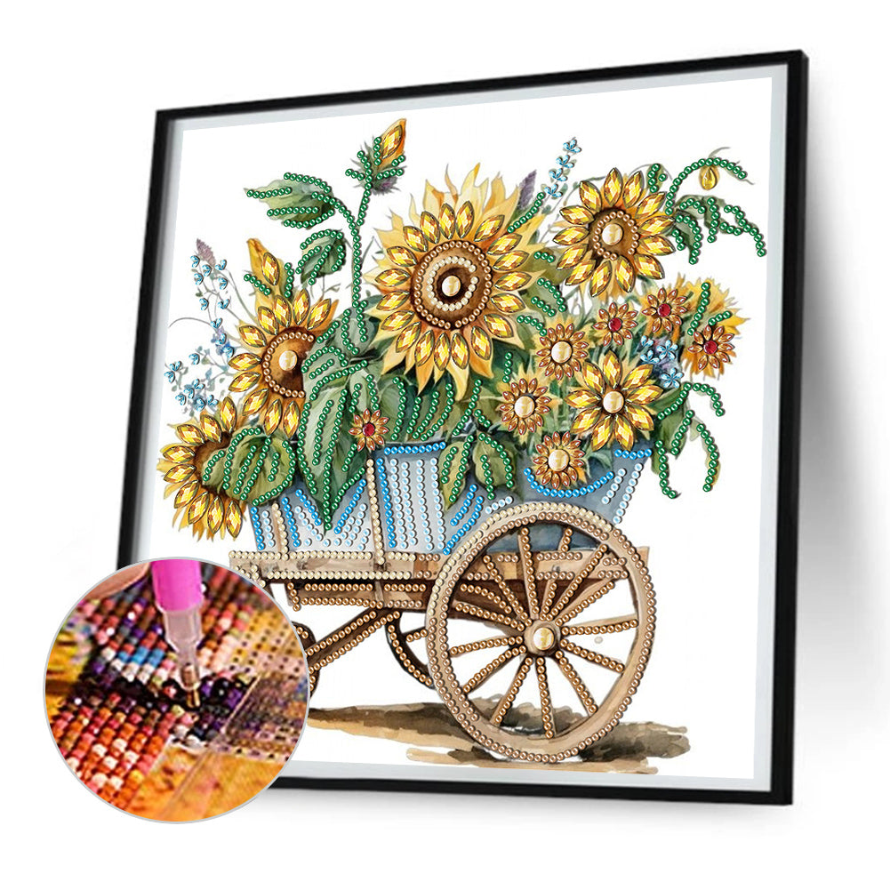 Floats - Special Shaped Drill Diamond Painting 30*30CM