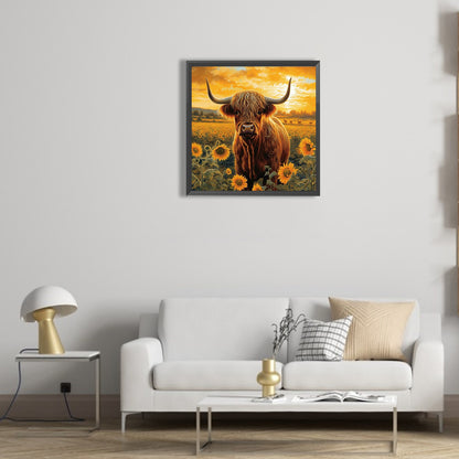 Yak - Full Round Drill Diamond Painting 30*30CM
