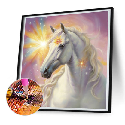 Horse - Full Round Drill Diamond Painting 30*30CM