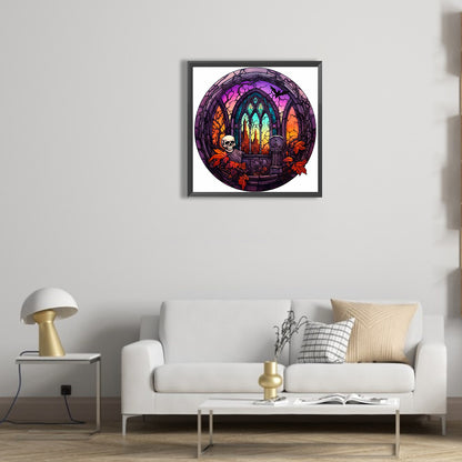 House Of Horror - Full Round Drill Diamond Painting 30*30CM