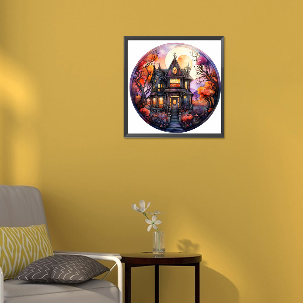 House Of Horror - Full Round Drill Diamond Painting 30*30CM