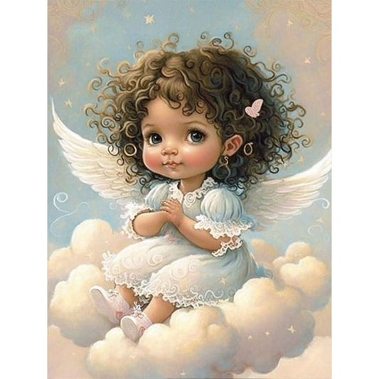 Angel Child - Full Round Drill Diamond Painting 30*40CM