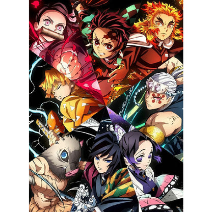 Demon Slayer Blade - Full Round Drill Diamond Painting 40*55CM