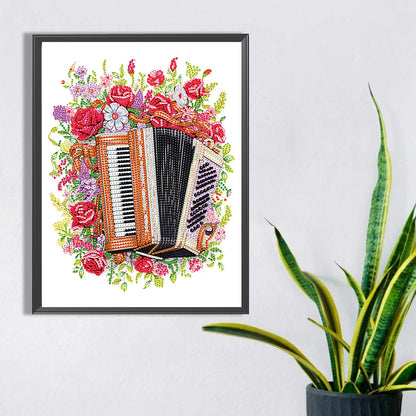 Accordion - Special Shaped Drill Diamond Painting 30*40CM