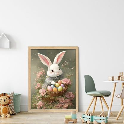 Bunny - 11CT Stamped Cross Stitch 40*55CM