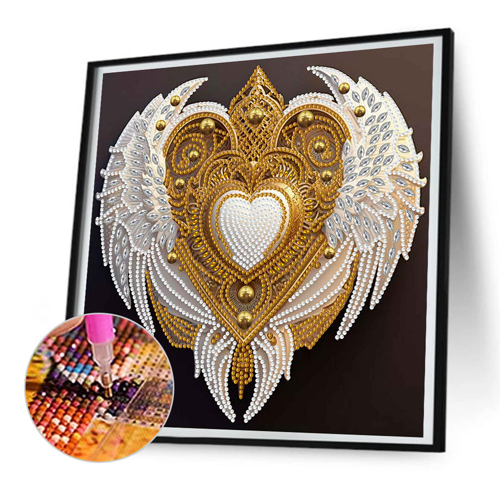 Eternal Heart - Special Shaped Drill Diamond Painting  30*30CM