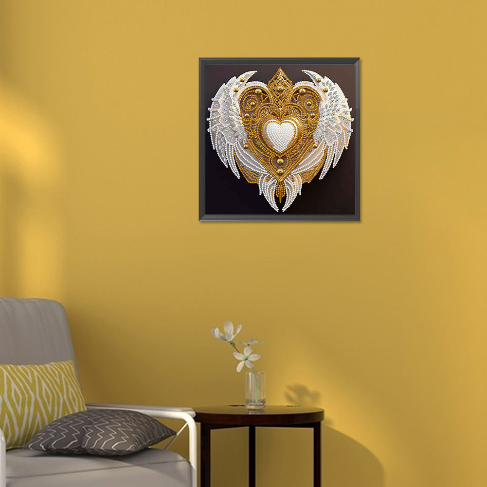 Eternal Heart - Special Shaped Drill Diamond Painting  30*30CM