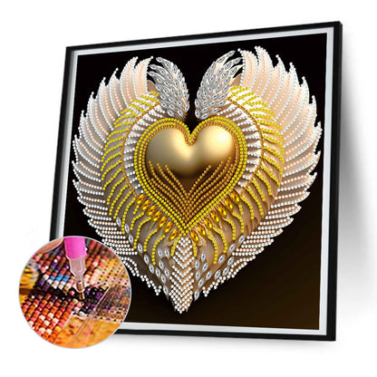 Eternal Heart - Special Shaped Drill Diamond Painting  30*30CM