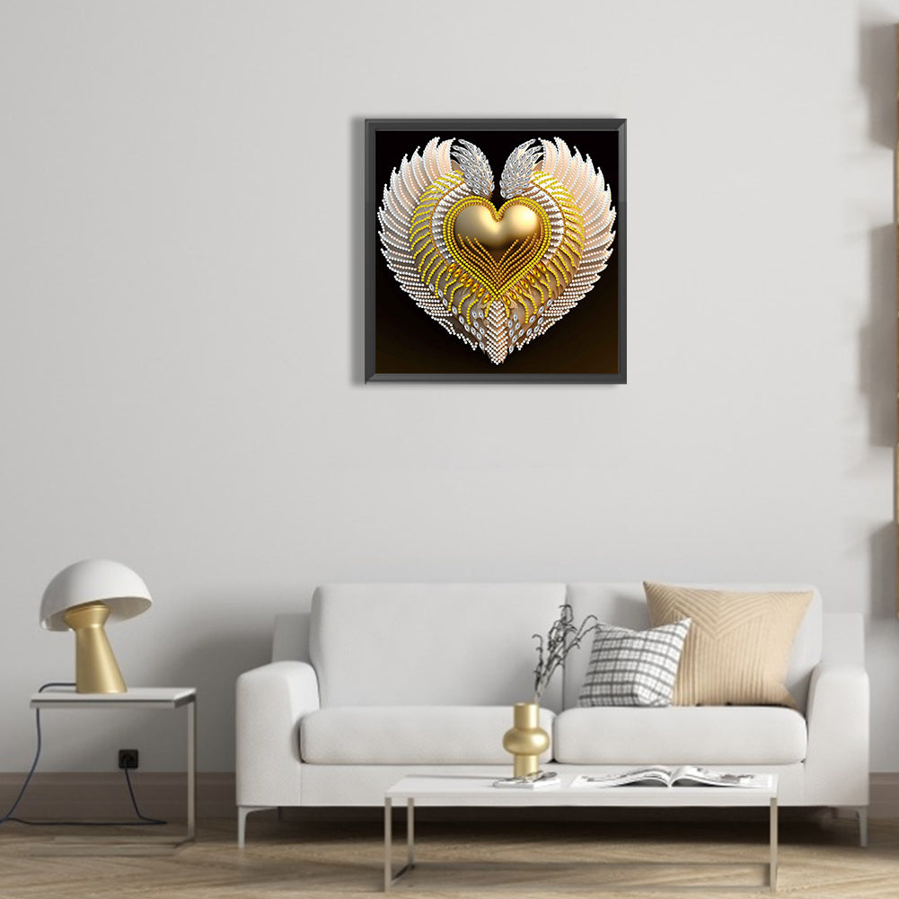 Eternal Heart - Special Shaped Drill Diamond Painting  30*30CM