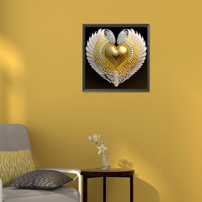 Eternal Heart - Special Shaped Drill Diamond Painting  30*30CM