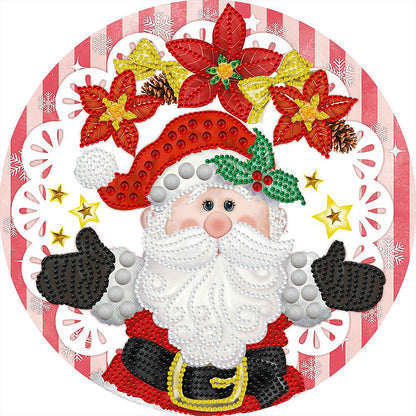 Santa Claus - Special Shaped Drill Diamond Painting 30*30CM