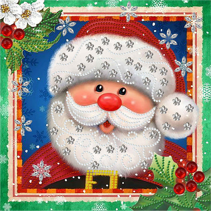 Santa Claus - Special Shaped Drill Diamond Painting 30*30CM