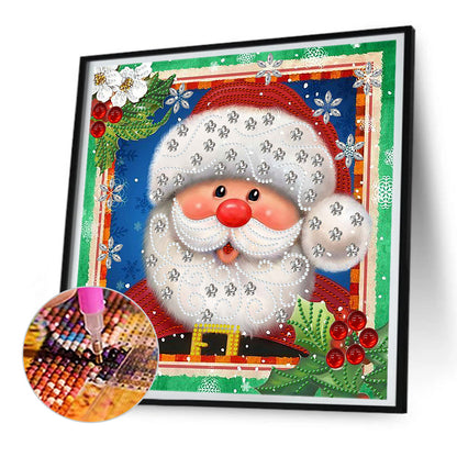 Santa Claus - Special Shaped Drill Diamond Painting 30*30CM