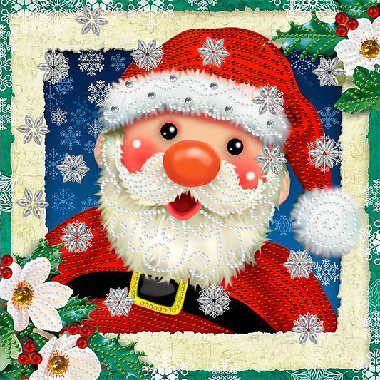 Santa Claus - Special Shaped Drill Diamond Painting 30*30CM