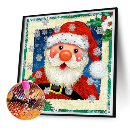 Santa Claus - Special Shaped Drill Diamond Painting 30*30CM