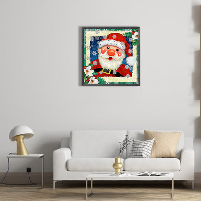 Santa Claus - Special Shaped Drill Diamond Painting 30*30CM