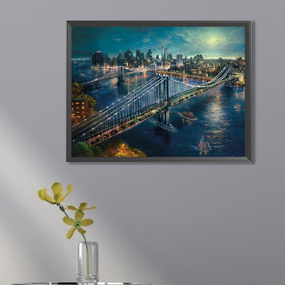 Bridge - Full Square Drill Diamond Painting 40*30CM