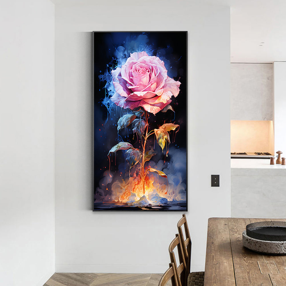 Texture Rose - Full Round Drill Diamond Painting 40*70CM