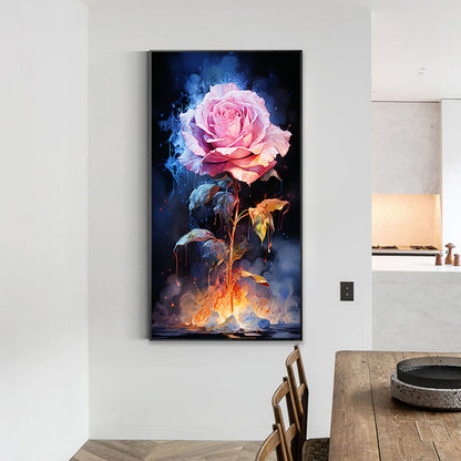 Texture Rose - Full Round Drill Diamond Painting 40*70CM