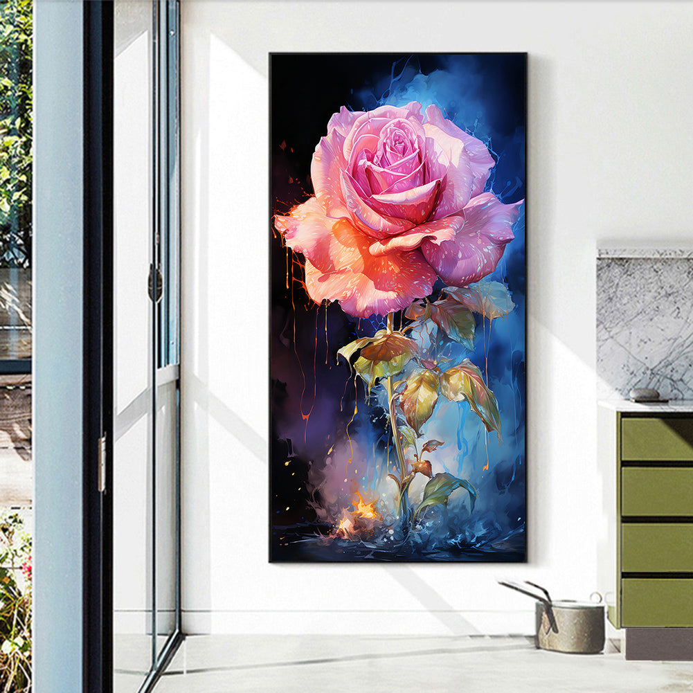 Texture Rose - Full Round Drill Diamond Painting 40*70CM
