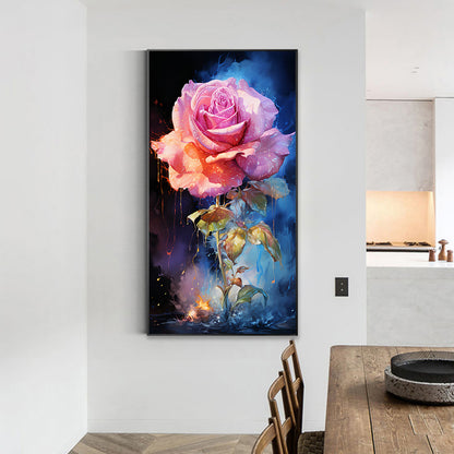 Texture Rose - Full Round Drill Diamond Painting 40*70CM