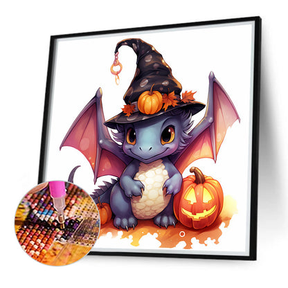 Halloween Pterosaur - Full Round Drill Diamond Painting 40*40CM