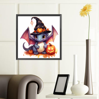 Halloween Pterosaur - Full Round Drill Diamond Painting 40*40CM