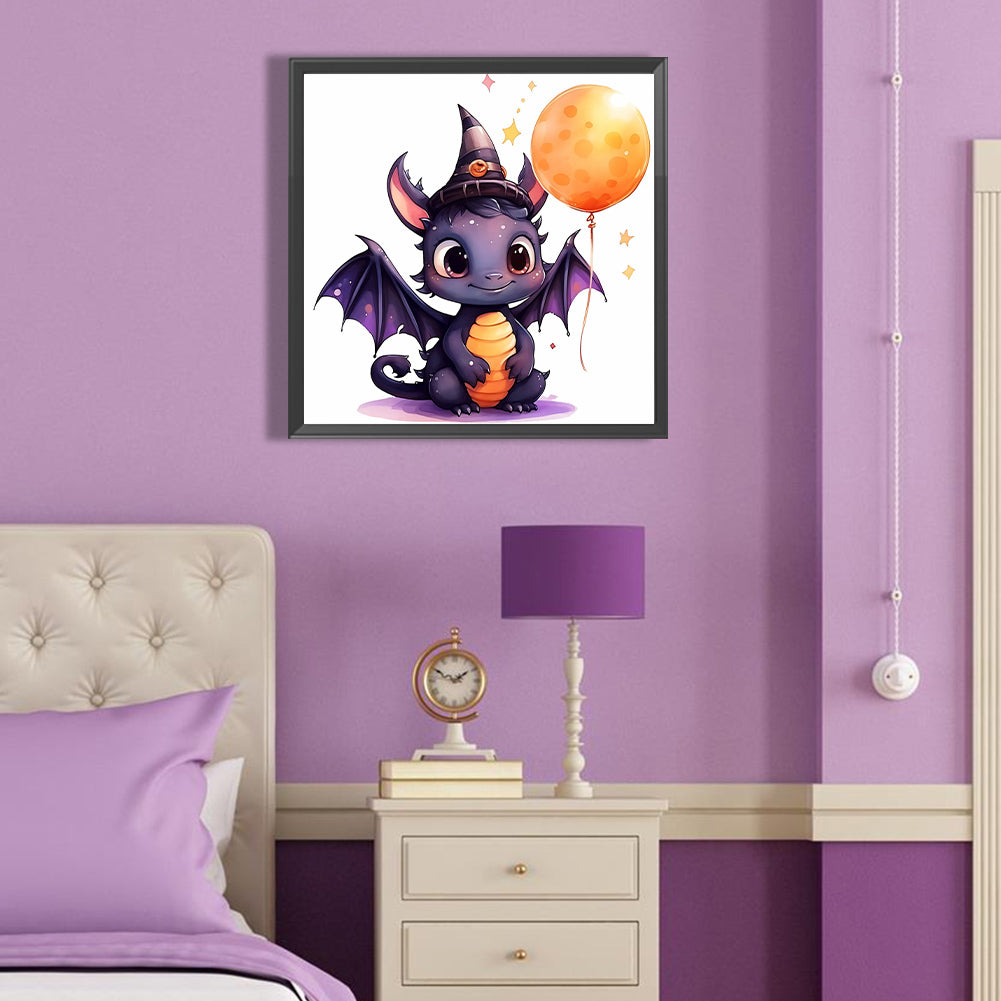Halloween Pterosaur - Full Round Drill Diamond Painting 40*40CM
