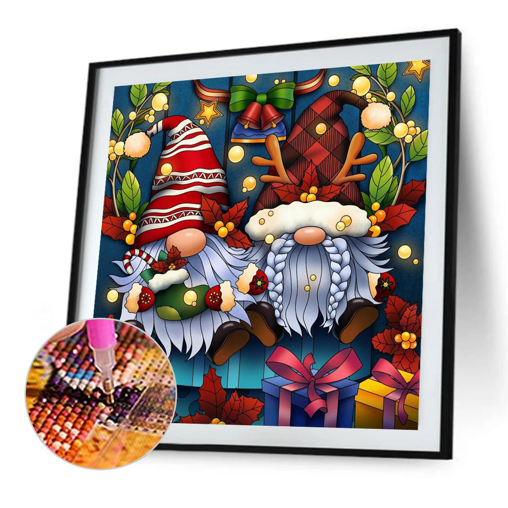 Christmas Gnome - Full Round Drill Diamond Painting 40*40CM