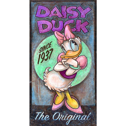 Disney Character-Daisy Duck - 11CT Stamped Cross Stitch 30*55CM