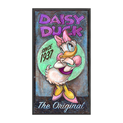 Disney Character-Daisy Duck - 11CT Stamped Cross Stitch 30*55CM