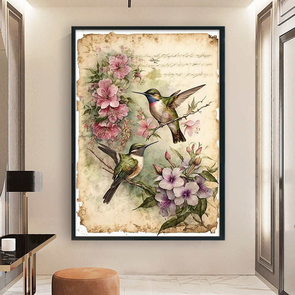 Retro Poster - 11CT Counted Cross Stitch 40*60CM