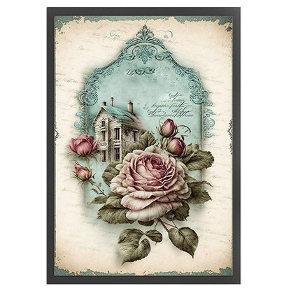 Retro Poster - 11CT Counted Cross Stitch 40*60CM