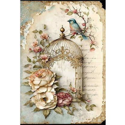 Retro Poster - 11CT Counted Cross Stitch 40*60CM