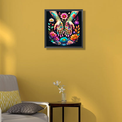 Bouquet - Full Round Drill Diamond Painting 40*40CM