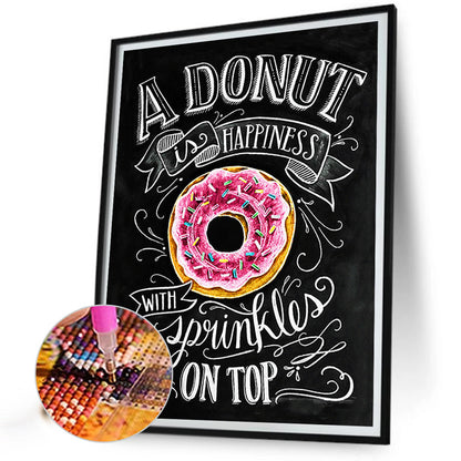 Donut - Full Square Drill Diamond Painting 30*40CM