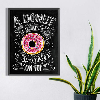 Donut - Full Square Drill Diamond Painting 30*40CM