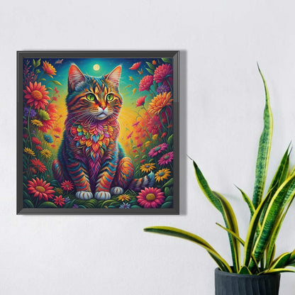 Color Cat - Full Square Drill Diamond Painting 40*40CM