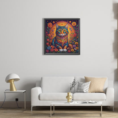 Color Cat - Full Square Drill Diamond Painting 40*40CM