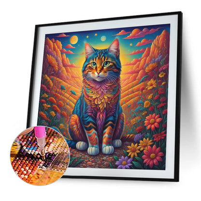 Color Cat - Full Square Drill Diamond Painting 40*40CM