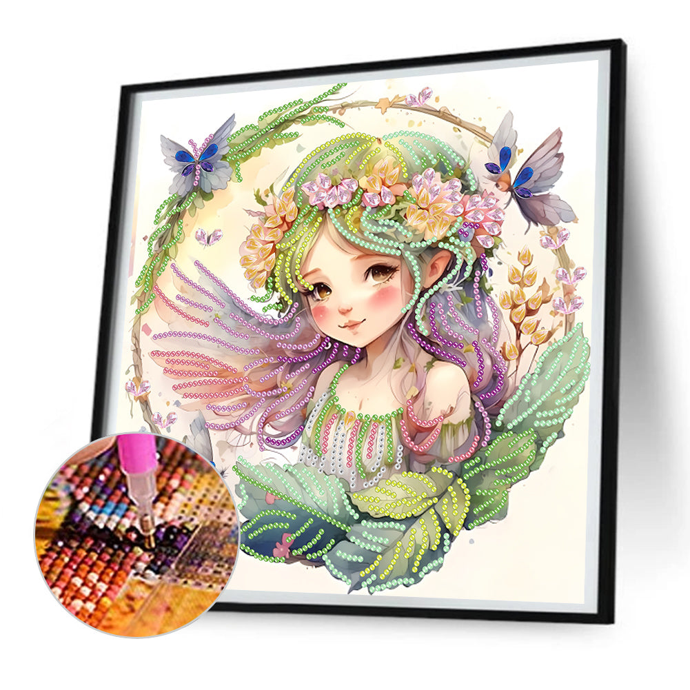 Elf - Special Shaped Drill Diamond Painting  30*30CM