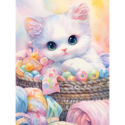 Colorful Cats - 11CT Stamped Cross Stitch 50*65CM