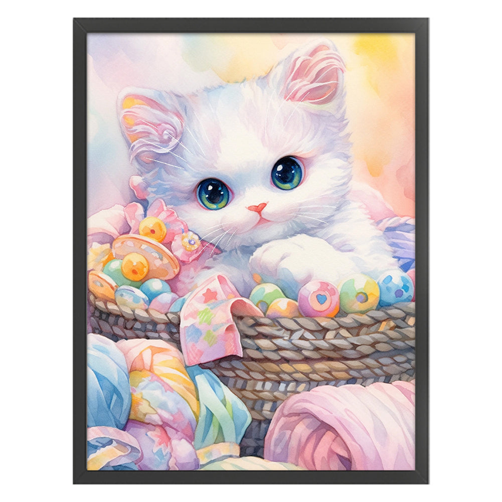 Colorful Cats - 11CT Stamped Cross Stitch 50*65CM